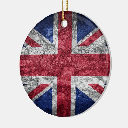 Britische Flagge Keramikornament (Links)