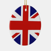 Britische Flagge Keramikornament (Rechts)