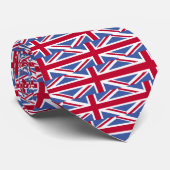 BRITISCHE FLAGGE KRAWATTE (Gerollt)