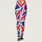 Britische Flagge Leggings (Rückseite)
