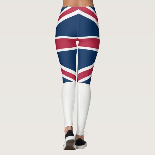 Britische Flagge Leggings (Rückseite)
