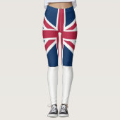Britische Flagge Leggings (Vorderseite)