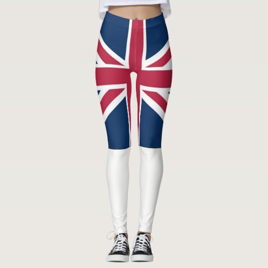 Britische Flagge Leggings (Vorderseite)