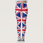 Britische Flagge Leggings<br><div class="desc">Flagge des Vereinigten Königreichs</div>