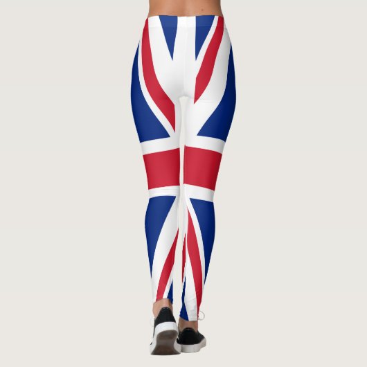 Britische Flagge Leggings (Rückseite)
