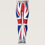 Britische Flagge Leggings<br><div class="desc">Flagge des Vereinigten Königreichs</div>