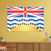 Britische Flagge Leinwanddruck (Insitu (Wohnzimmer))