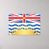 Britische Flagge Leinwanddruck (Vorderseite)