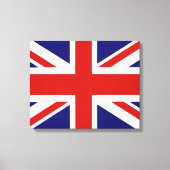Britische Flagge Leinwanddruck (Vorderseite)