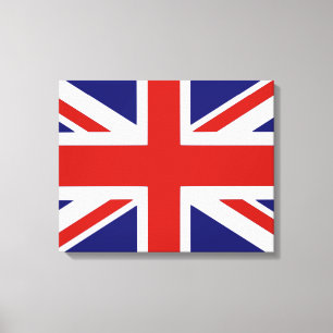 Britische Flagge Leinwanddruck