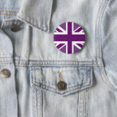 Britische Flagge Lila Button (Beispiel)