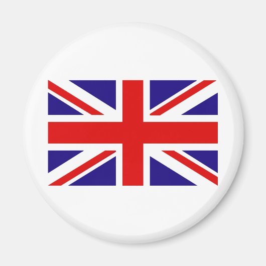 BRITISCHE Flagge Magnet (Vorne)