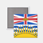 Britische Flagge Magnet (Vorderseite/Rückseite)