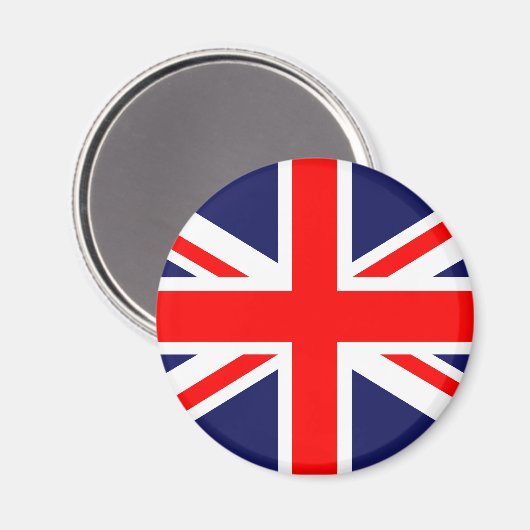 Britische Flagge Magnet (Vorderseite/Rückseite)