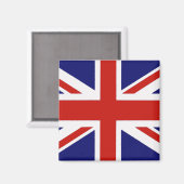 Britische Flagge Magnet (Vorderseite/Rückseite)