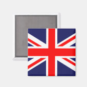 Britische Flagge Magnet (Vorderseite/Rückseite)