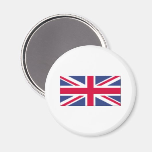 britische Flagge Magnet (Vorderseite/Rückseite)