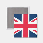 Britische Flagge Magnet (Vorderseite/Rückseite)
