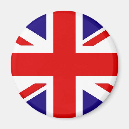 BRITISCHE Flagge Magnet (Vorne)