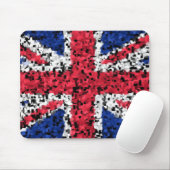 Britische Flagge - Mäusematte Mousepad (Mit Mouse)