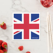 Britische Flagge Napkins, Vereinigtes Königreich/G Serviette (Beispiel)