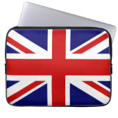 Britische Flagge Notebook-Hülle | Union Jack Desig Laptopschutzhülle (Vorderseite)