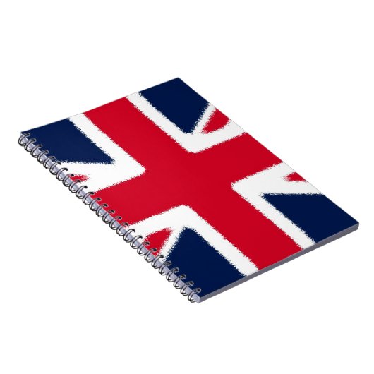 Britische Flagge Notizblock (Rechte Seite)