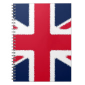 Britische Flagge Notizblock (Vorderseite)