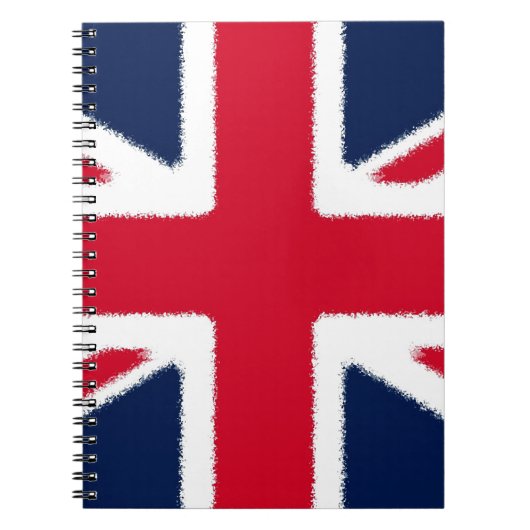 Britische Flagge Notizblock (Vorderseite)