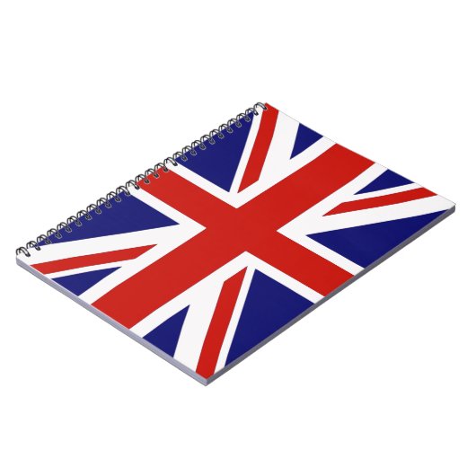 Britische Flagge Notizblock (Linke Seite)
