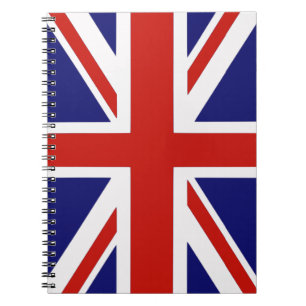 Britische Flagge Notizblock