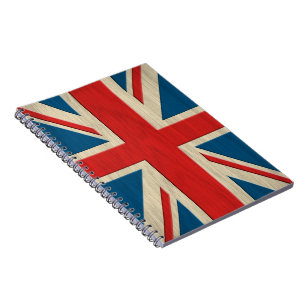 britische Flagge Notizblock