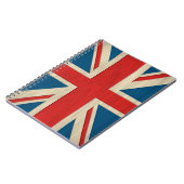 britische Flagge Notizblock (Linke Seite)