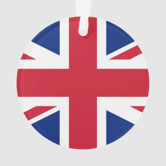 Britische Flagge Ornament (Rückseite)