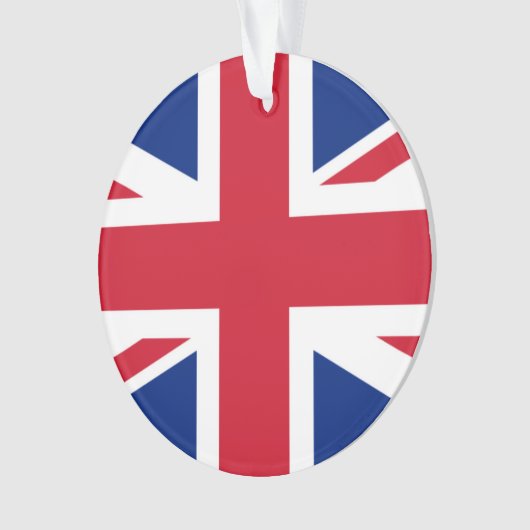 Britische Flagge Ornament (Vorderseite)