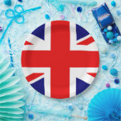 Britische Flagge Pappteller (Party)