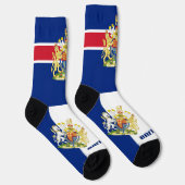 Britische Flagge Patriotic, Nachhaltiges Vereinigt Socken (Rechts)