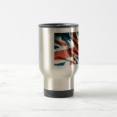 Britische Flagge Pop Art Reisebecher (Mittel)