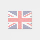 Britische Flagge Post-it Klebezettel (Vorderseite)