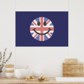 Britische Flagge Poster (Küche)