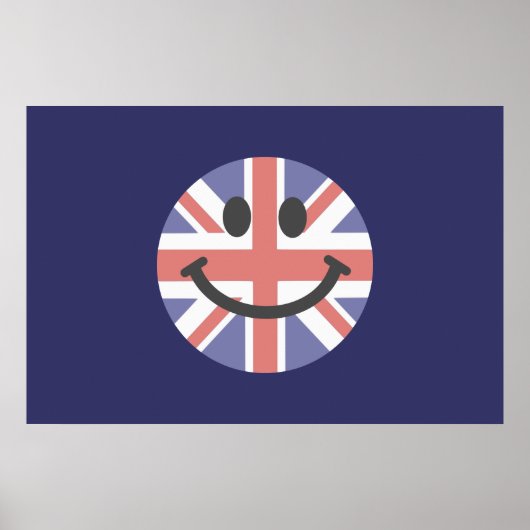 Britische Flagge Poster (Vorne)