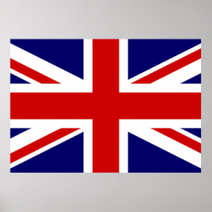 britische Flagge Poster