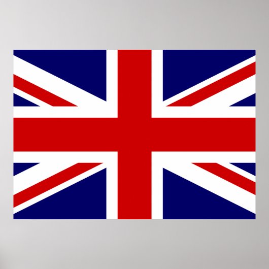 britische Flagge Poster (Vorne)