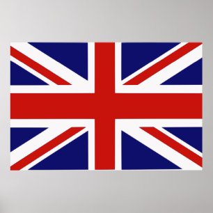 Britische Flagge Poster