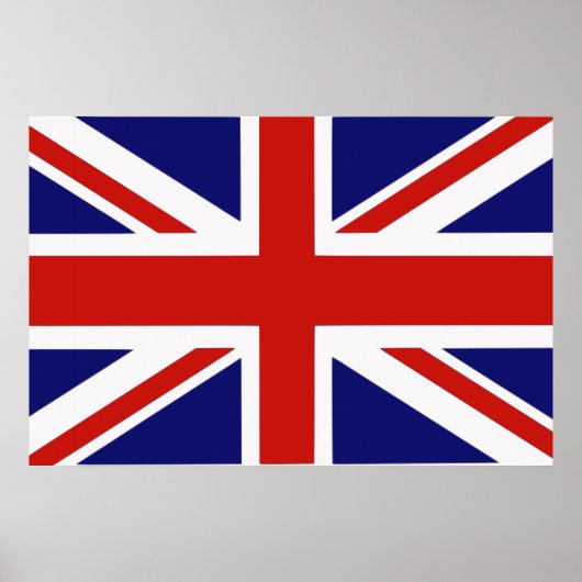 Britische Flagge Poster (Vorne)