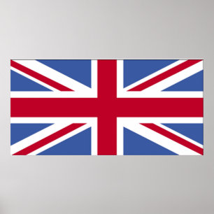 Britische Flagge Poster
