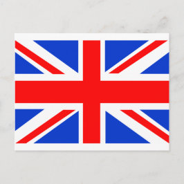 Britische Flagge Postkarte