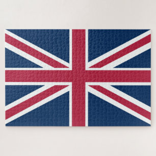 Britische Flagge Puzzle