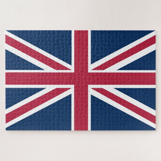 Britische Flagge Puzzle (Horizontal)