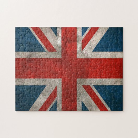 Britische Flagge Puzzle (Horizontal)